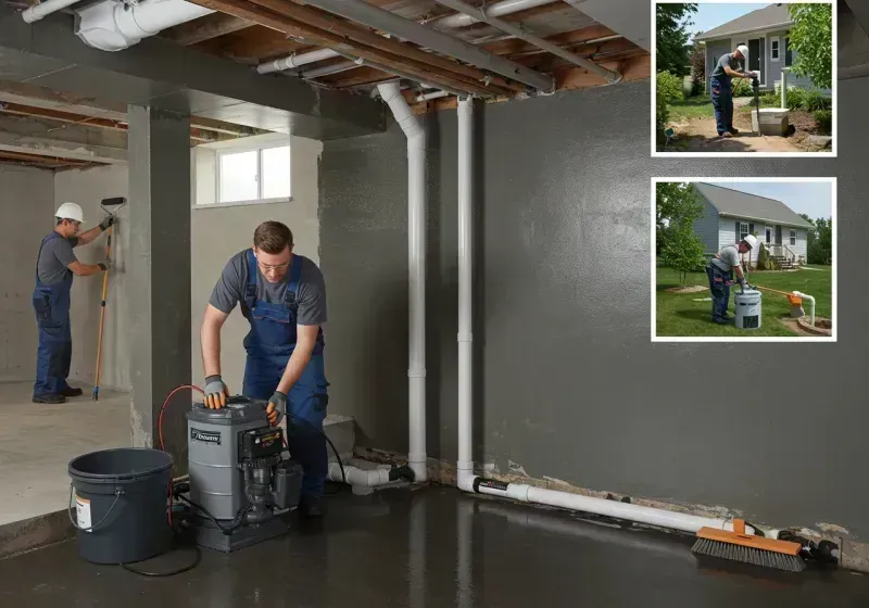 Basement Waterproofing and Flood Prevention process in Southside Place, TX